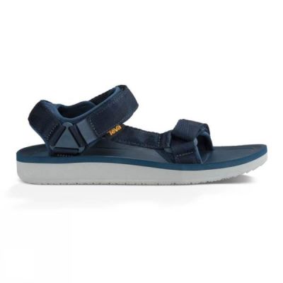 Sandalias Teva Original Universal Premier Hombre Azul Marino - Chile JEI165094